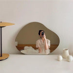 Pebble Mirror (Medium / 横)
