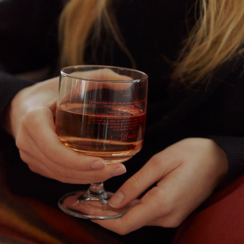 Midnight Wine Glass (Sienna)